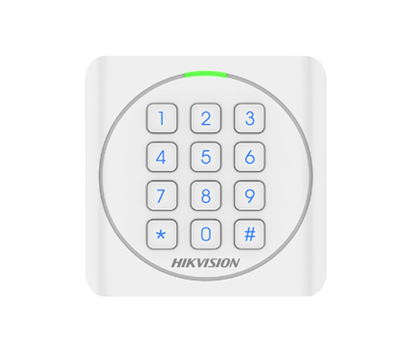 【海康威視ID密碼門禁讀卡器】?？低旽IKVISION數(shù)字鍵盤門禁ID讀卡器DS-K1801EK